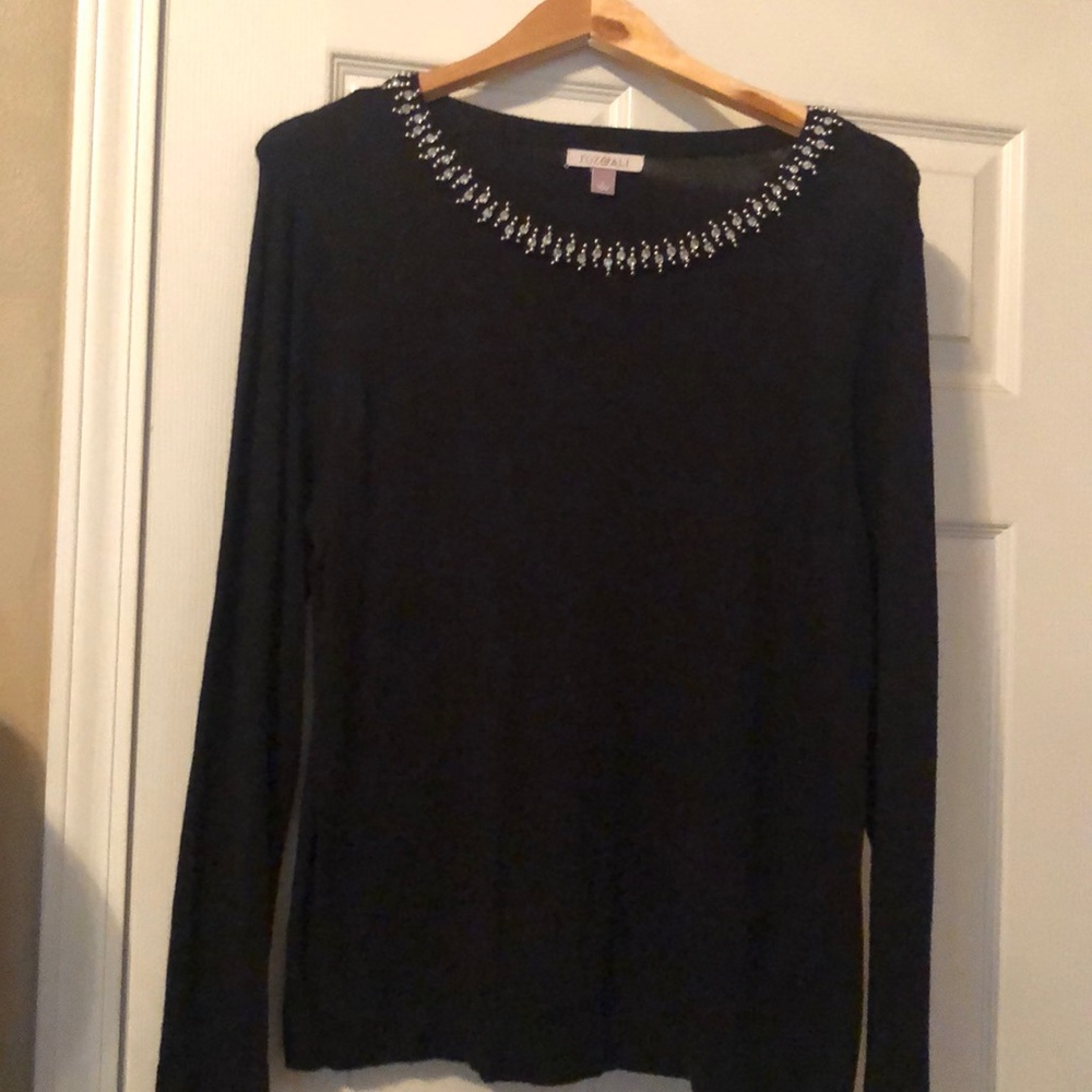 Black sweater